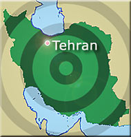 Iran Tehran bullseye